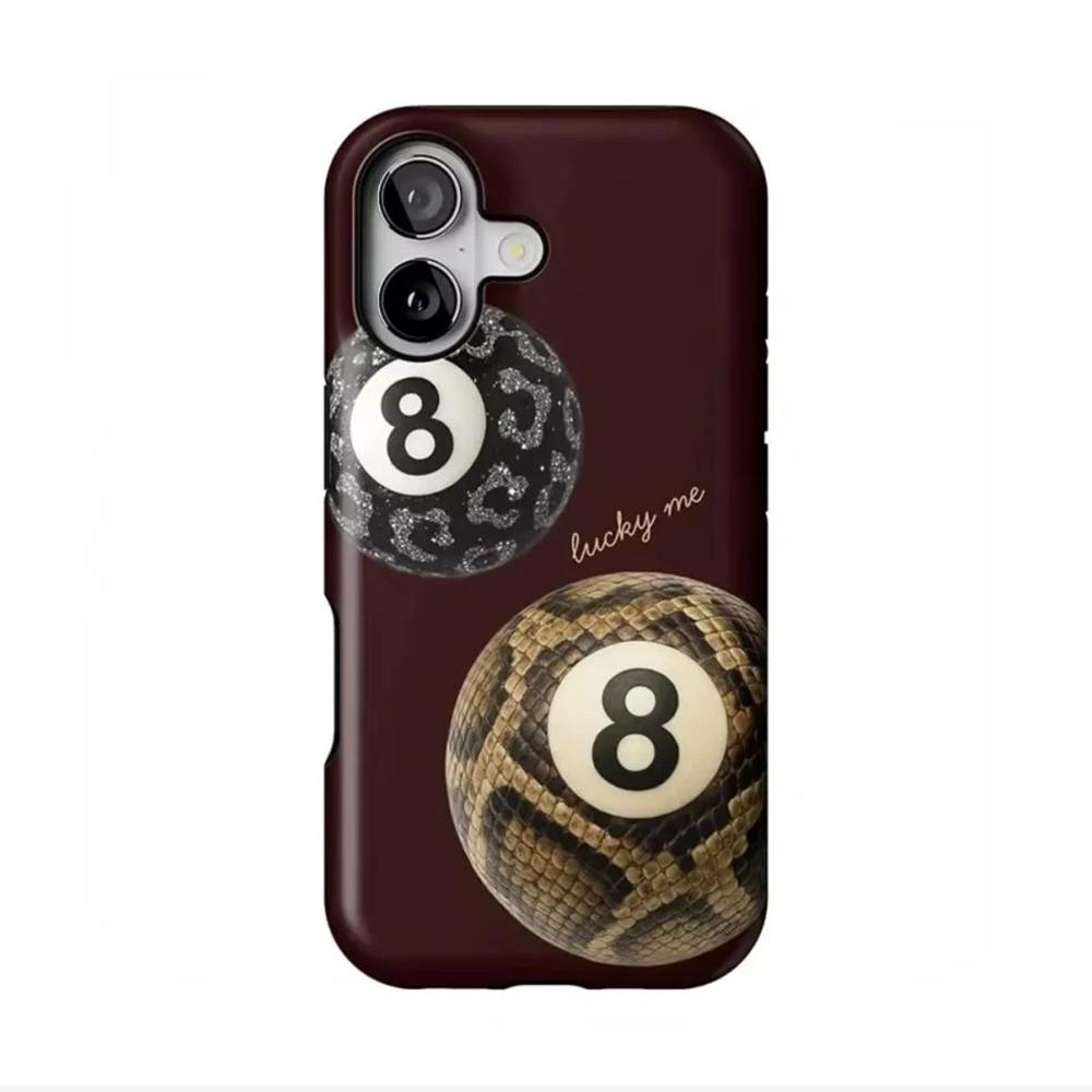 Роскошный Чехол для Телефона Clmj Ins Корея Серия Точки Полоски для iPhone 17 16 15 14 13 12 11 X Air Pro Max Plus Двухслойная Задняя Крышка