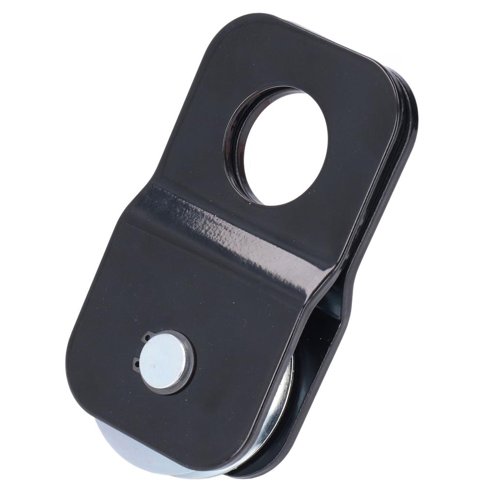 4 Tons8800lbs Load Capacity Winch Pulley Snatch Block High Tensile Strength Steel Black for