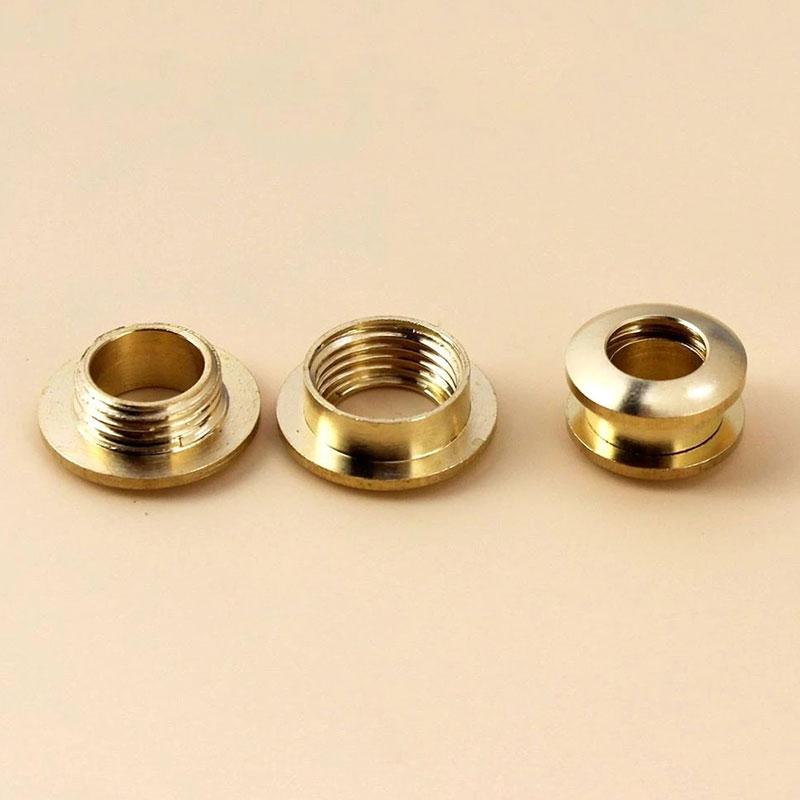 1 шт. аксессуары для сумок с проушинами для шайб, латунные пряжки с винтами, кожаная одежда, ремесленная одежда