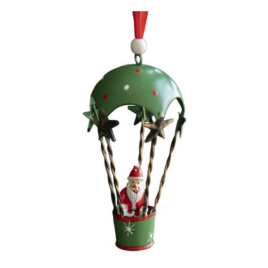 Подвеска на елку со шнурком, легко установить, расписанная вручную фигурка