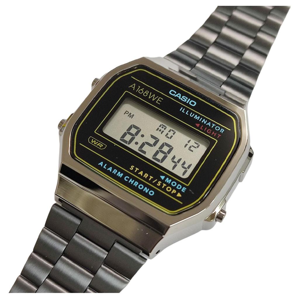 Casio Унисекс Серия VINTAGE Черные часы A168WEHB-1AJF A168WEHB-1AJF