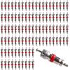 100Pcs/Set Car Replacement Tire Tyre Valve Stem Core Part New