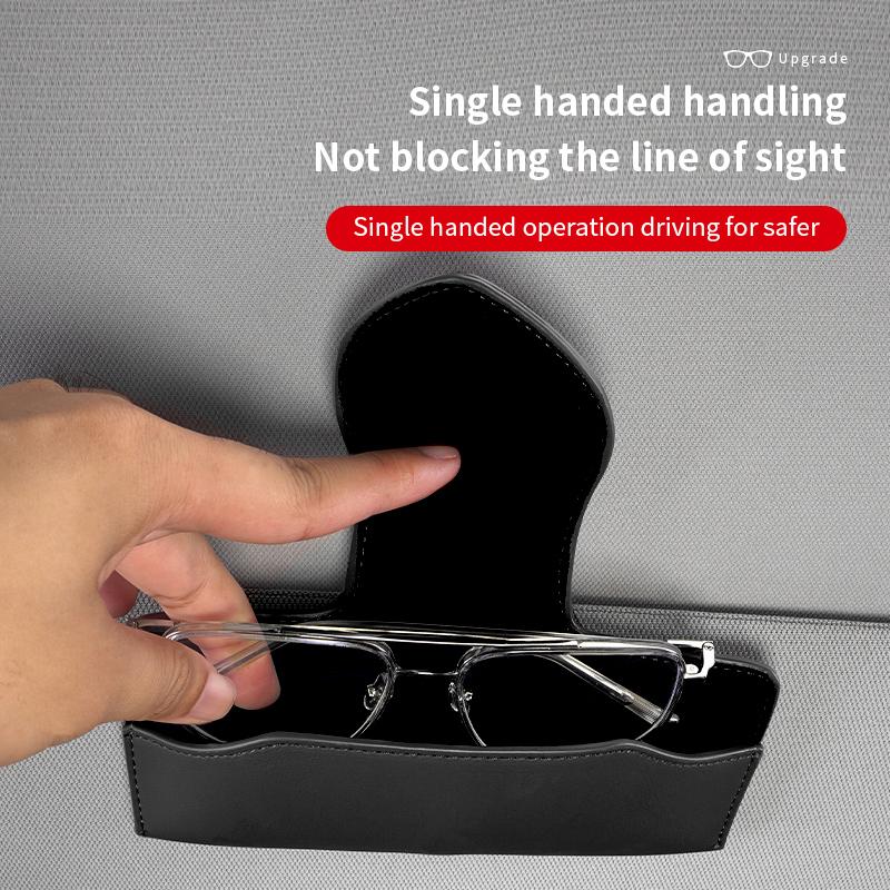 Car Glasses Case Auto Sun Visor Holder Sunglasses Clip For Volvo XC-Classic V60 V40 XC90 S60 XC60 V70 S90 XC40 V90 C40 S40 S80L FE3