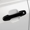 MARCHFA (Subaru Forester sk, Subaru XV, Subaru Impreza) Exterior Door Handle Cover Trim (Piano Black with 2 Sensor Holes)