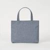 [Refurbished] Marie Picnic Tote Bag_Navy Check