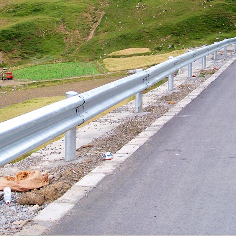 Corrugated Highway Safety Guardrail