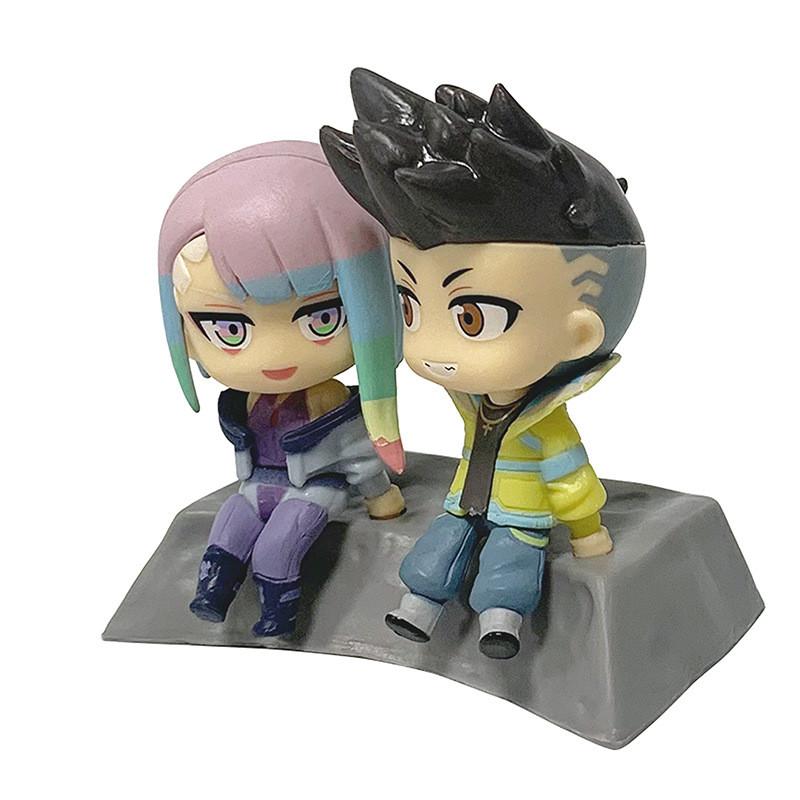 Cyberpunk Edgerunners Pvc Action Figure Collectible Desktop Figurine For Fans