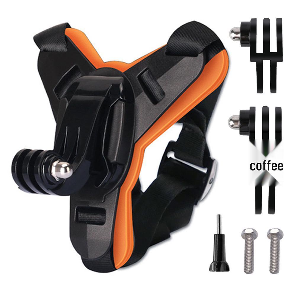 Крепление на подбородок внедорожного мотоциклетного шлема для экшн-камер GoPro 9-13