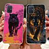For Samsung Galaxy A71 Case SM-A715F Cover Fashion Butterfly Flower Soft Clear Silicone Phone Cover For Samsung A51 A 51 5G Capa