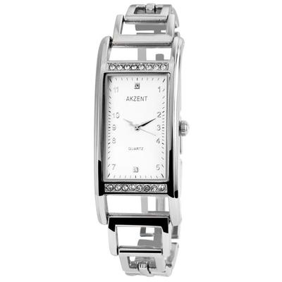 Montre Femme - AKZENT - Akzent Femme - Argenté - Bracelet Métal 18 Mm - Quartz