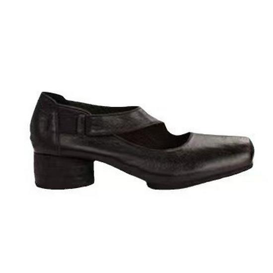 Grape Mom Studio Высококачественные лоферы из лошадиной кожи с квадратным носком и массивным каблуком для женщин - Осенний стиль