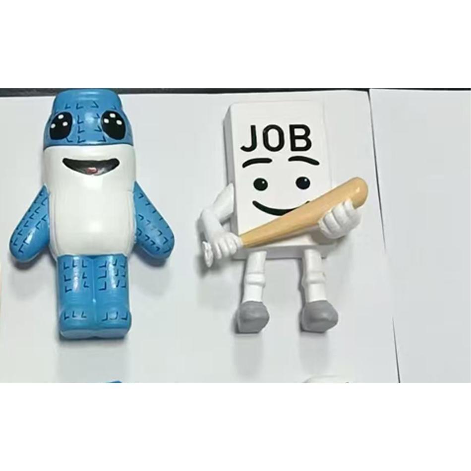 10см Укради Мозговую гниль Игра №9 Фигурка Дома 8шт/Набор Украшение Коллекция Подарки на День рождения Игрушки для детей Хэллоуин Рождество