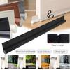 1pc Door Bottom Sealing Strip, Adjustable Weatherstrip Under Door Draft Stopper, Anti-cold One Side Foam Blocker, Weather Strip