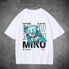 2025 New Men's T-shirt Casual T-shirt Cotton T-shirt Various Sizes Printed T-shirt Hatsune Miku Printed Street T-shirt