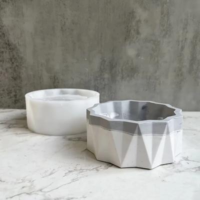 Для забавы цветочный горшок силиконовая форма DIY украшение дома глина бетон цемент гипс суккулентные растения горшок эпоксидная смола форма