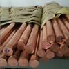 3/4/5/6/8/10/12mm Diameter Copper Round Bar Rod Milling Welding Metalworking 50-300mm Length
