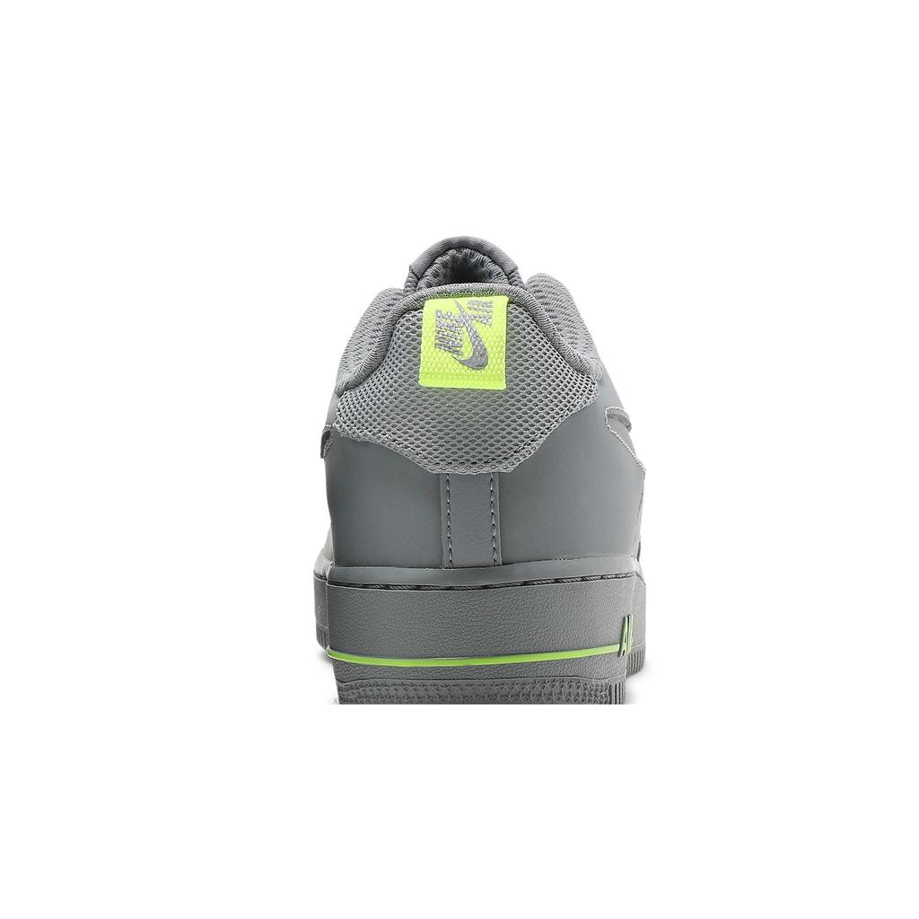 Nike Air Force 1 '07 LV8 Grade School 'Particle Grey Volt' (Unisex) Particle Grey / Particle Grey / Volt Kids' Skateboarding Shoes DD3227 001