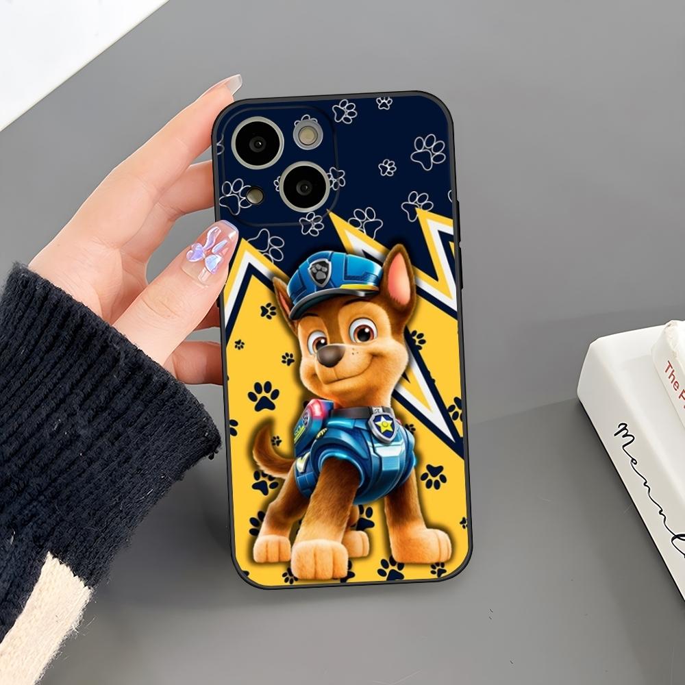 Мультяшные лапки Человек-патруль Чехол для телефона Для iPhone 16 Plus 15 14 Pro Max 13 Mini 11 12 Xr X Xs 6 7 8 SE Plus Задняя крышка
