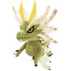 Capcom Monster Hunter Deformed Plush Toy Amatsu Magatsuchi (Renewal) Approximately H210 X W90 X D200mm Made of Polyester