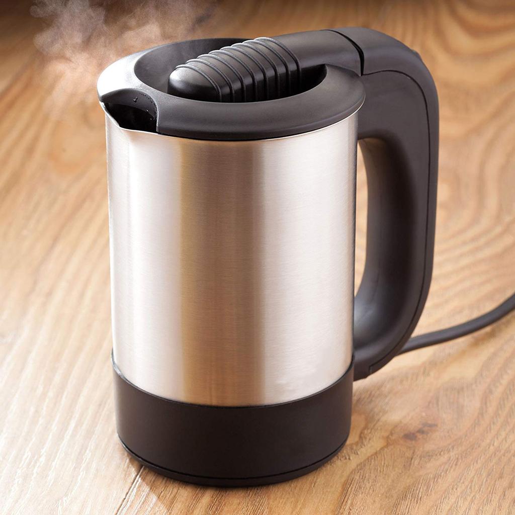 Mini Electric Kettle 1000W 0.5 LStainless Steel Automatic Power Off, for Tea and Coffee, Travel