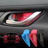 Car Door Bowl Handle Cover Trim Interior Stickers Case For Mazda Skyactiv Technology Logo 3 6 CX 5 CX3 Car Styling Accessories