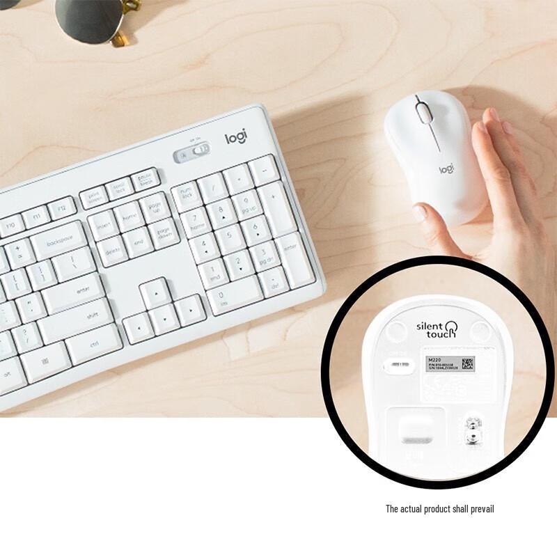 Беспроводной комплект клавиатуры и мыши Logitech MK295 Silent