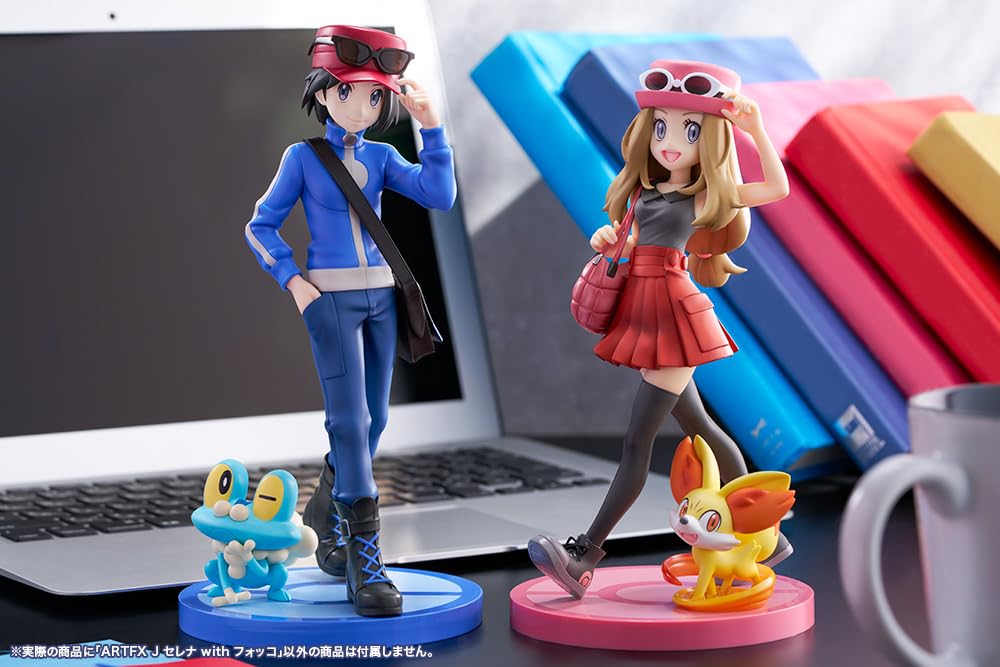 Kotobukiya Серия ARTFX J Серена с Феннекином Масштабная ПВХ фигурка "Покемон" 1/8 Предварительно раскрашенная