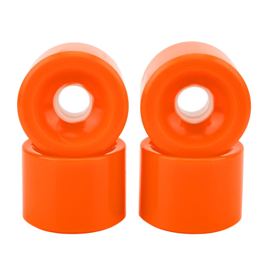 4Pcs Scooter Wheels Balanced Safe Riding Strong Grip Durable Without Cracking Scooter