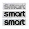 SMART Letter Logo Автомобильные наклейки для аксессуаров SMART Head Modification Передняя и задняя эмблема, значок, декоративные наклейки