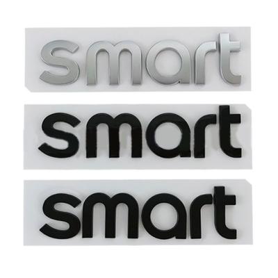 SMART Letter Logo Автомобильные наклейки для аксессуаров SMART Head Modification Передняя и задняя эмблема, значок, декоративные наклейки