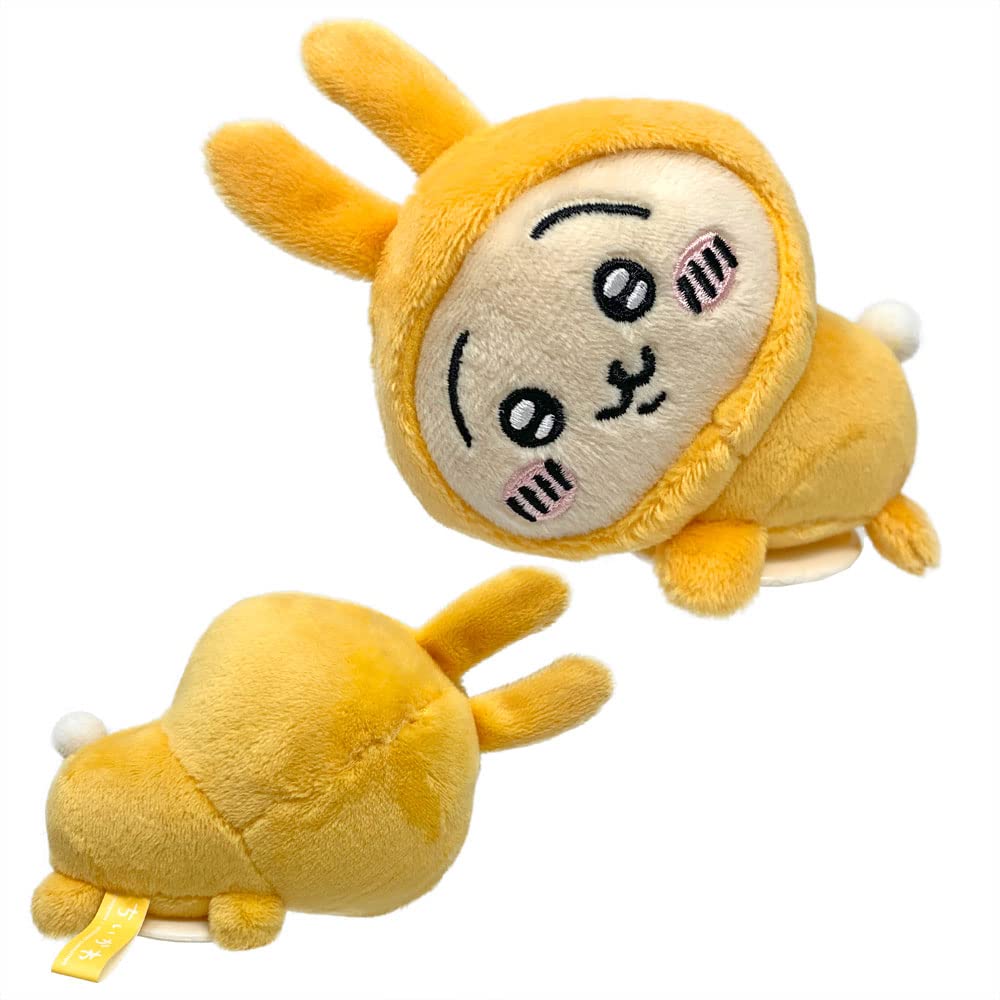 Чиикава Пита Рест и пижамный набор из 3 видов, которые можно прикрепить к различным местам, 9 см Чиикава Хачиварэ Кролик Прибл.