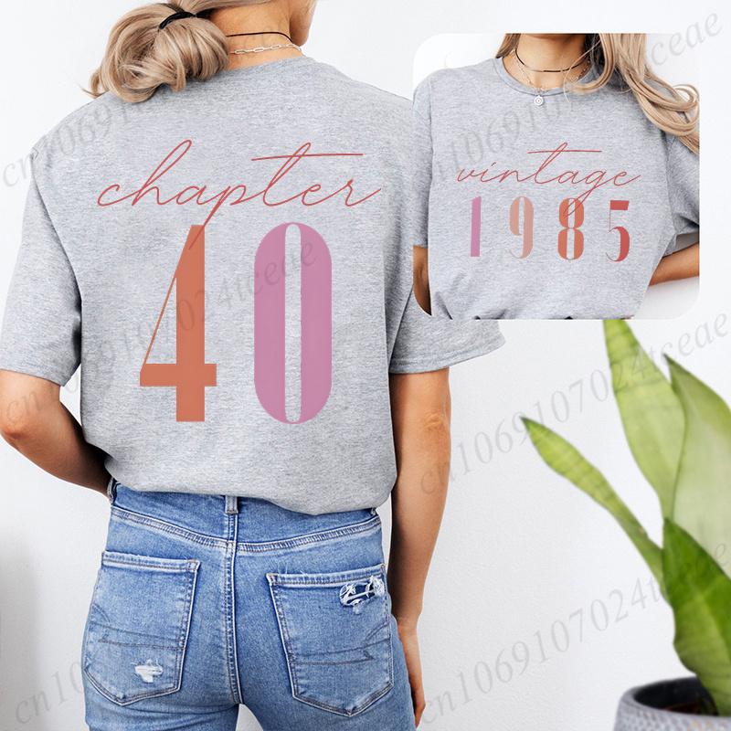 Classic 1985 Tshirts for Unisex Vintage 40th Birthday Year Tshirts for Unisex Unisex Cute 40th Milestone Best Friend 40 Bday Shirt