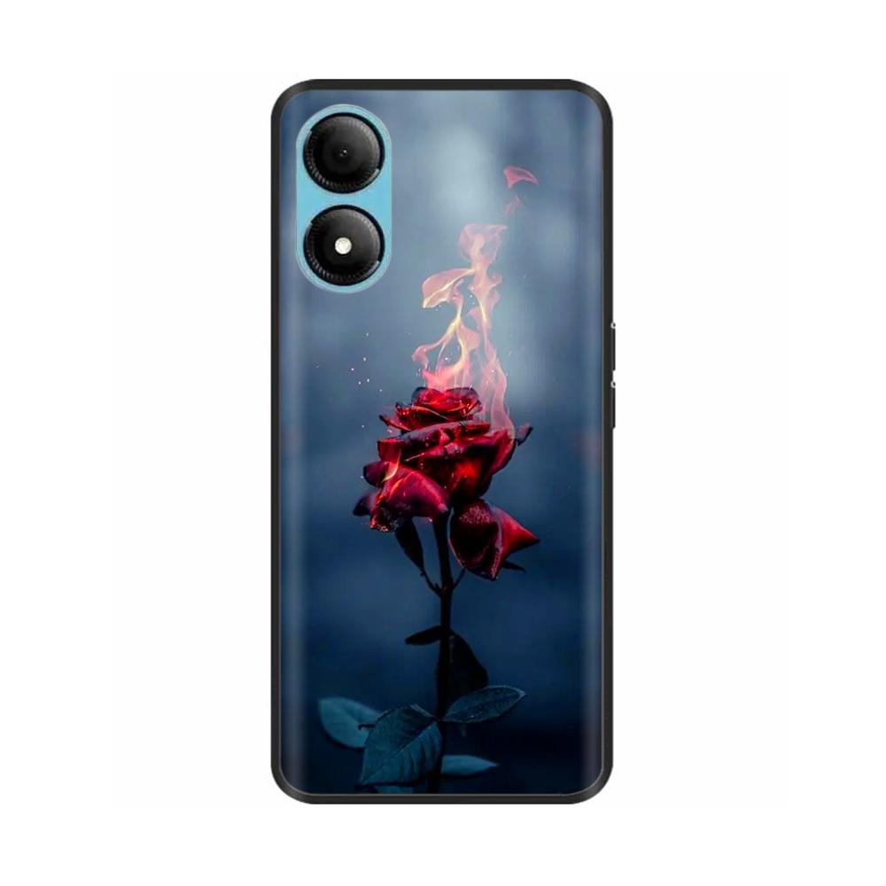 Чехол для ZTE Blade A33S Мягкий Черный Окрашенный ТПУ Чехол для Телефона Fundas Для ZTE Blade A33s BladeA33S Защитный Силиконовый Чехол Coque