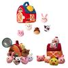 Baby Plush Farmhouse Toy Set with Stuffed Farm Animals Toddlers Boys