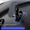 Magnetic Car Phone Holder - Strong Magnetic Mount for Navigation - Curved Adhesive Bracket for Mobile Phones.