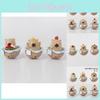 Delightful Capybara Wobble Toy Summer Time Q Version Pvc Assorted Figures Blind Box Set