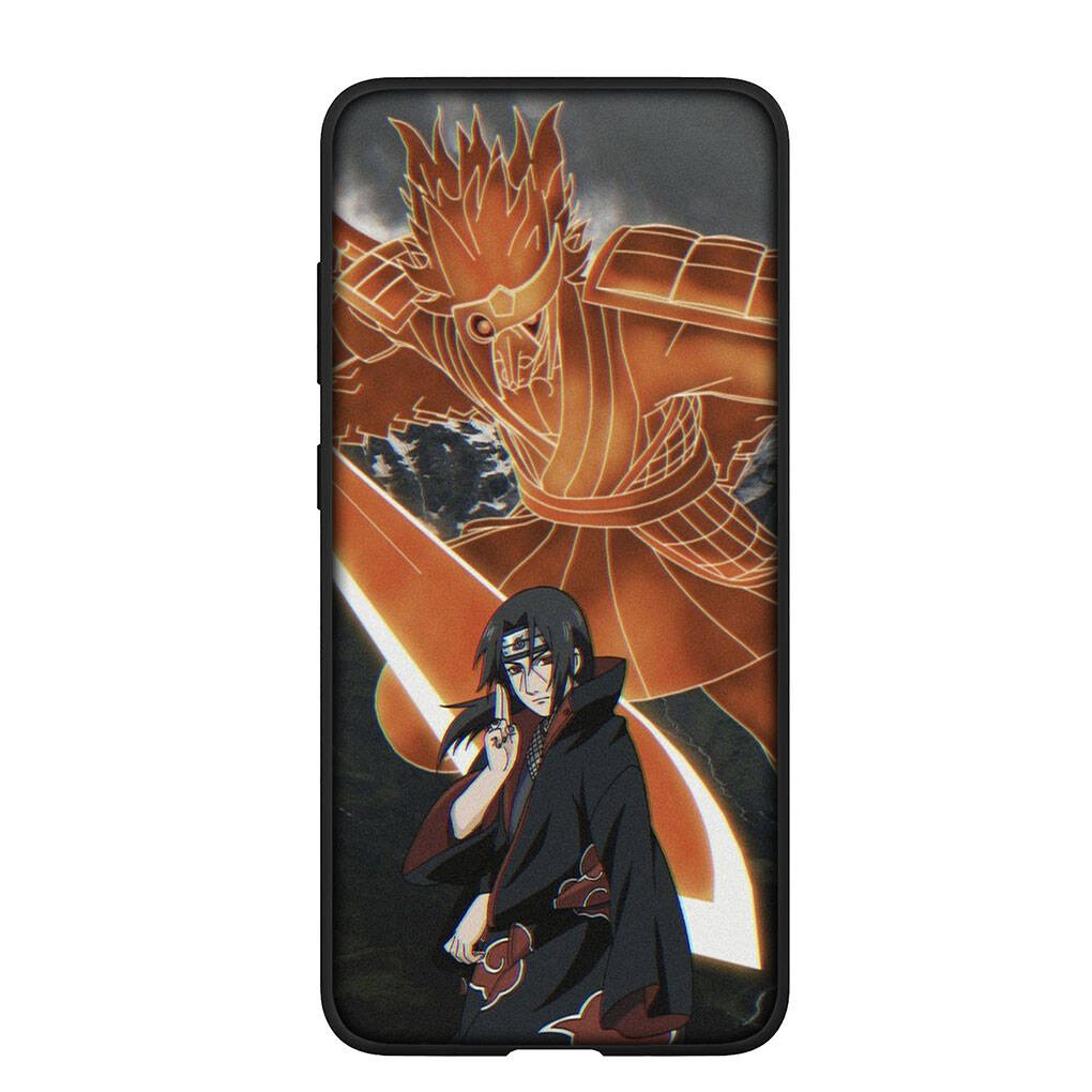 Case for Samsung Galaxy S25 S23 S24 Ultra FE Plus A05 A06 A15 A16 A36 A37 A35 A54 A55 A56 A57 A25 A26 A53 Akatsuki Poster Itachi Naruto Sasuke Cover