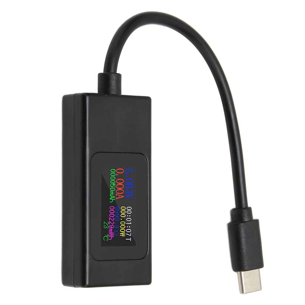 Профессиональный USB-тестер Ток Напряжение Мощность Время Точное измерение Двунаправленный USB C метр
