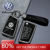 Для VOLKSWAGEN VW Чехол-держатель для умного ключа автомобиля из цинкового сплава, серый, для VW Volkswagen Golf 7 MK7 Tiguan MK2 T-roc T-c