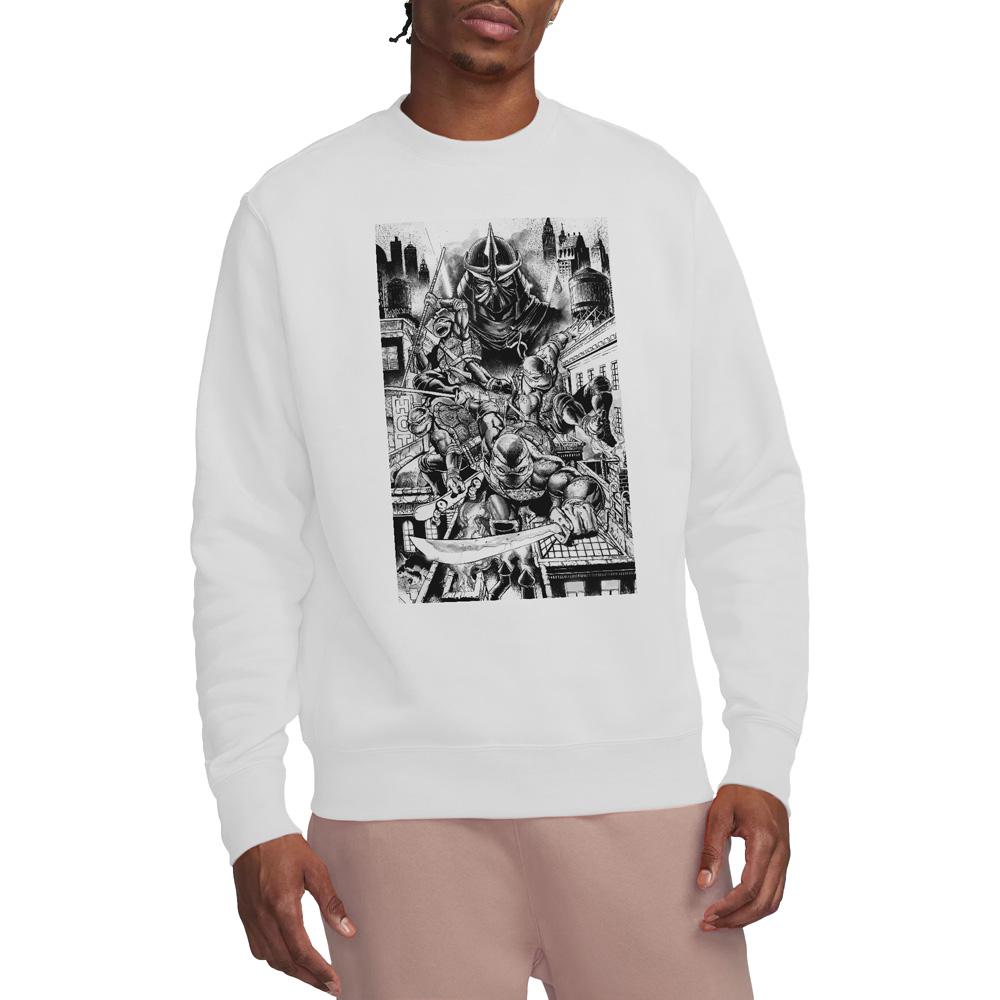 Teenage Mutant Ninja Turtles Unisex Adult Take Down Shredder Sweatshirt