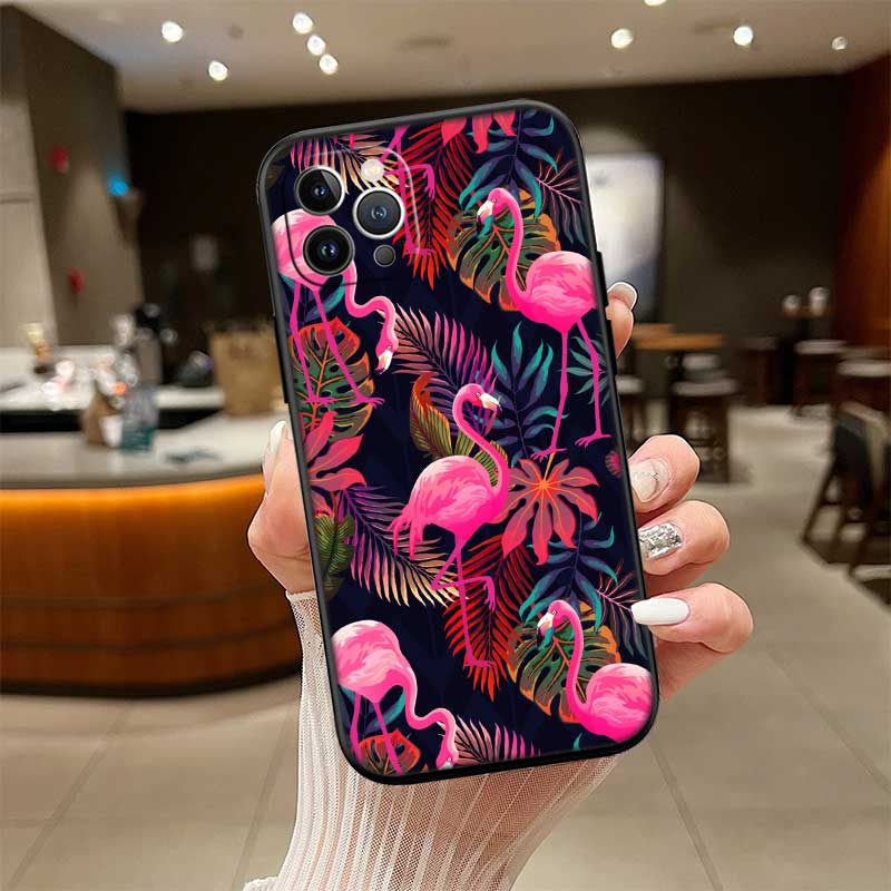 UP29 Flamingos Pink bird flower Case for Motorola Edge 60 60s 70 G86 G56 G54 E14 G04S G45 G54 G64 S30 S50 X30 X40 X50 Pro Power