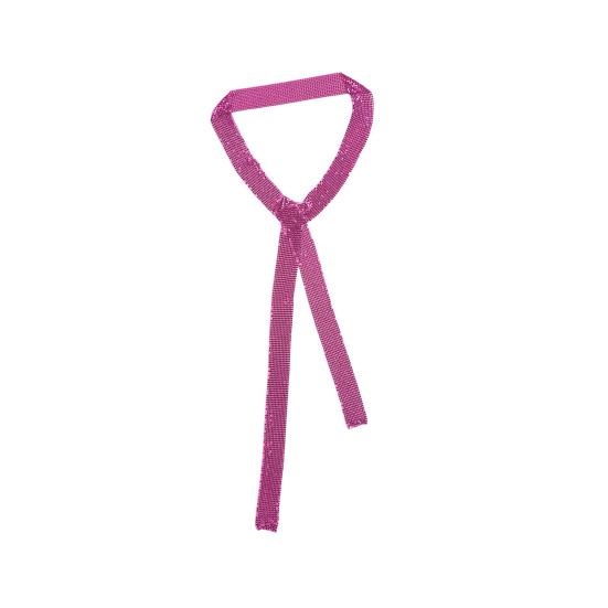 Металлический шарф с блестящими пайетками, тонкий длинный шарф, для вечеринки в ночном клубе, сверкающий, женский, аксессуар для шеи