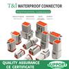 1/5/10 Sets DT 2P/3P/4P/6P/8P 22-16AWG Waterproof Deutsch Connector Deutch Connectors Plug Kit DT06-2S DT04-2P DT04-3P