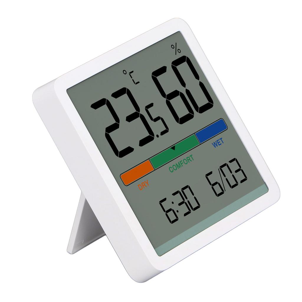 Монитор температуры и влажности 3 в 1 Тестер температуры Цифровой дисплей Термометр Гигрометр для дома