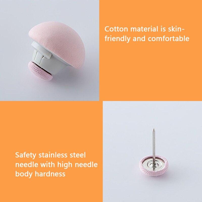 20-80PCS Reusable Mushroom Shape Clips Removable Easy Release Fastener for Blanket Sheet Curtain Socks Multipurpose Clamps