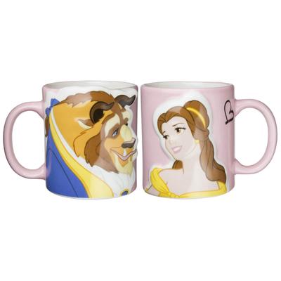 Кружка Disney and the Belle Beast Kiss Pair 300 мл SAN2519 "Beauty Beast" &