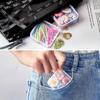 Plastic Transparent Storage Box DIY Earrings Storage Case  Jewelry Storage Accessories