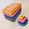 Simple Chest Card Holder Multi Slot PU ID Card Holder Practical and Durable Factory Work Card Student Card Holder