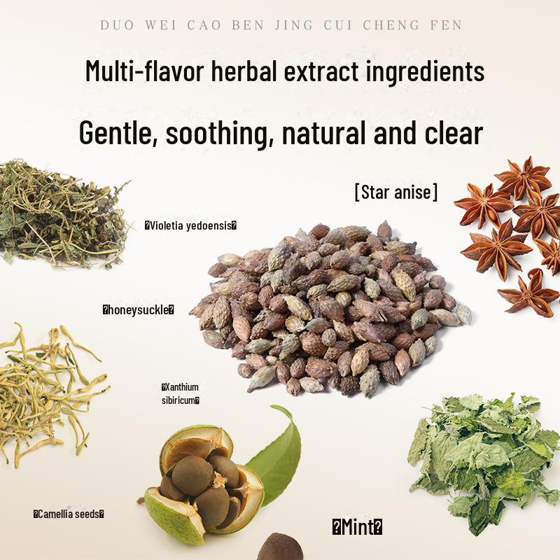 Индивидуально упакованные ватные тампоны с эфирным маслом дурнишника сибирского – травяной освежающий уход за носом, 5 шт. в упаковке.