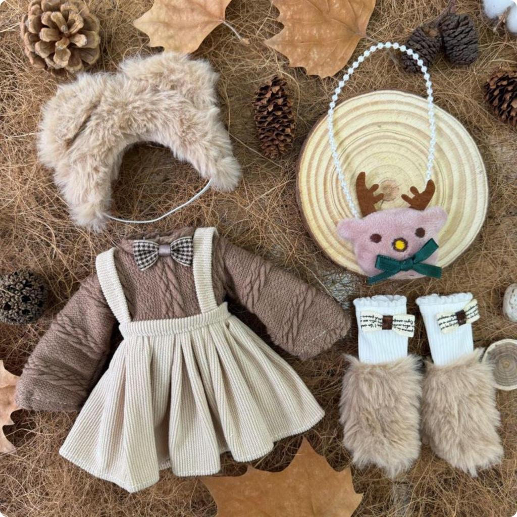 Набор одежды для BJD кук 30 см Сменные наряды Масштаб 1/6 Одежда Мягкий текстильный наряд